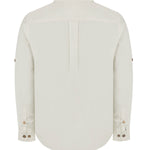 Camisa Algodón Orgánico Hombre Galiton Beige Rockford