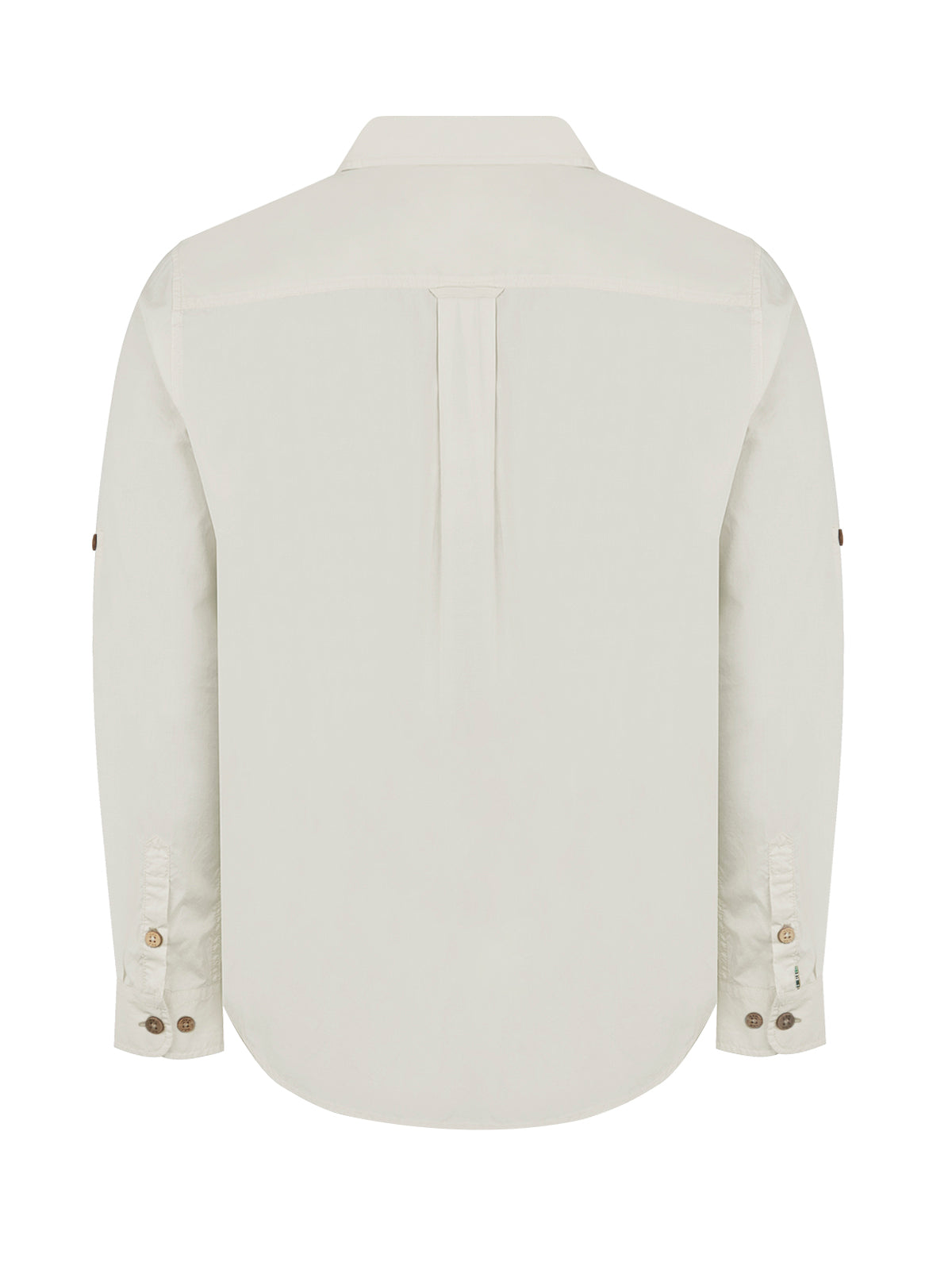 Camisa Algodón Orgánico Hombre Galiton Beige Rockford