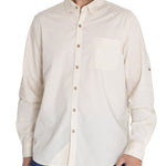 Camisa Algodón Orgánico Hombre Galiton Beige Rockford