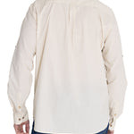 Camisa Algodón Orgánico Hombre Galiton Beige Rockford