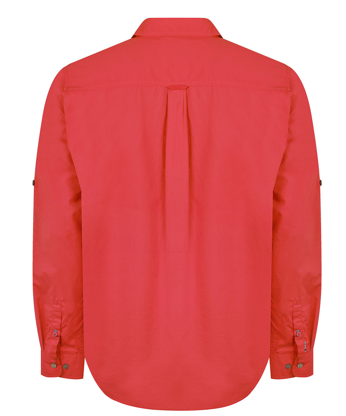 Camisa Algodón Orgánico Hombre Galiton Rojo Rockford