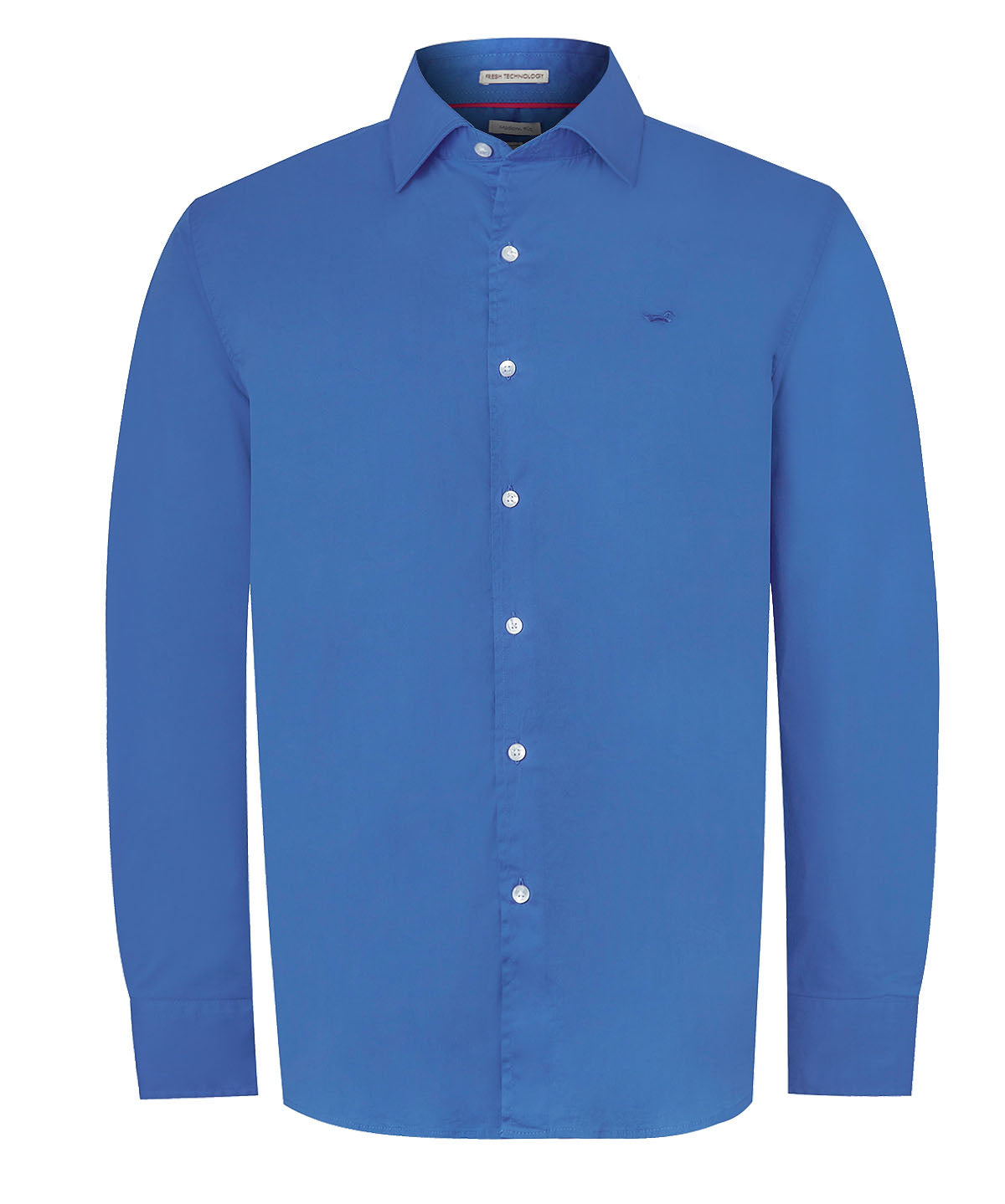 Camisa Algodón Orgánico Hombre Soft Azulino Rockford