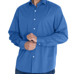 Camisa Algodón Orgánico Hombre Soft Azulino Rockford