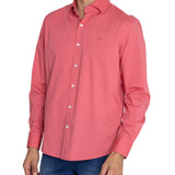 Camisa Algodón Orgánico Hombre Soft Rosado Rockford