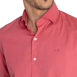 Camisa Algodón Orgánico Hombre Soft Rosado Rockford