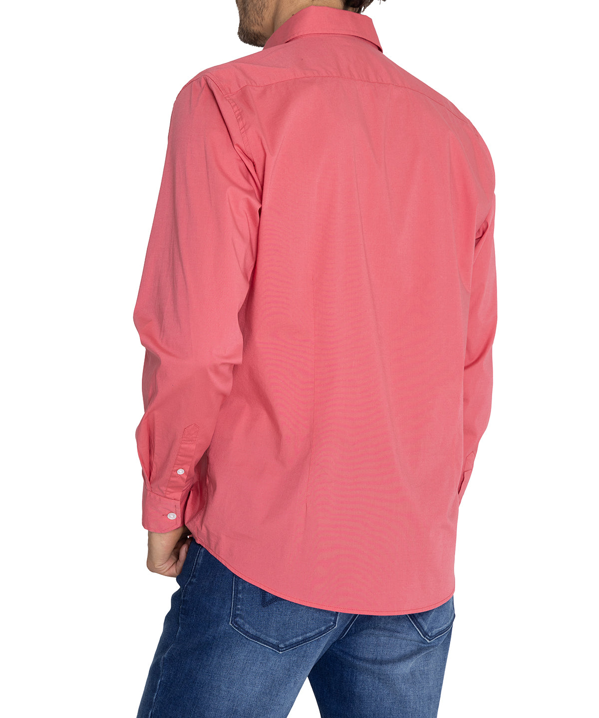 Camisa Algodón Orgánico Hombre Soft Rosado Rockford
