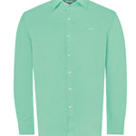 Camisa Algodón Orgánico Hombre Soft Verde Rockford