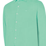 Camisa Algodón Orgánico Hombre Soft Verde Rockford