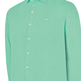 Camisa Algodón Orgánico Hombre Soft Verde Rockford