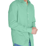 Camisa Algodón Orgánico Hombre Soft Verde Rockford