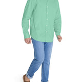 Camisa Algodón Orgánico Hombre Soft Verde Rockford