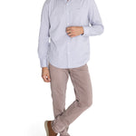 Camisa Algodón Orgánico Hombre Soft Gris Rockford