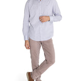 Camisa Algodón Orgánico Hombre Soft Gris Rockford