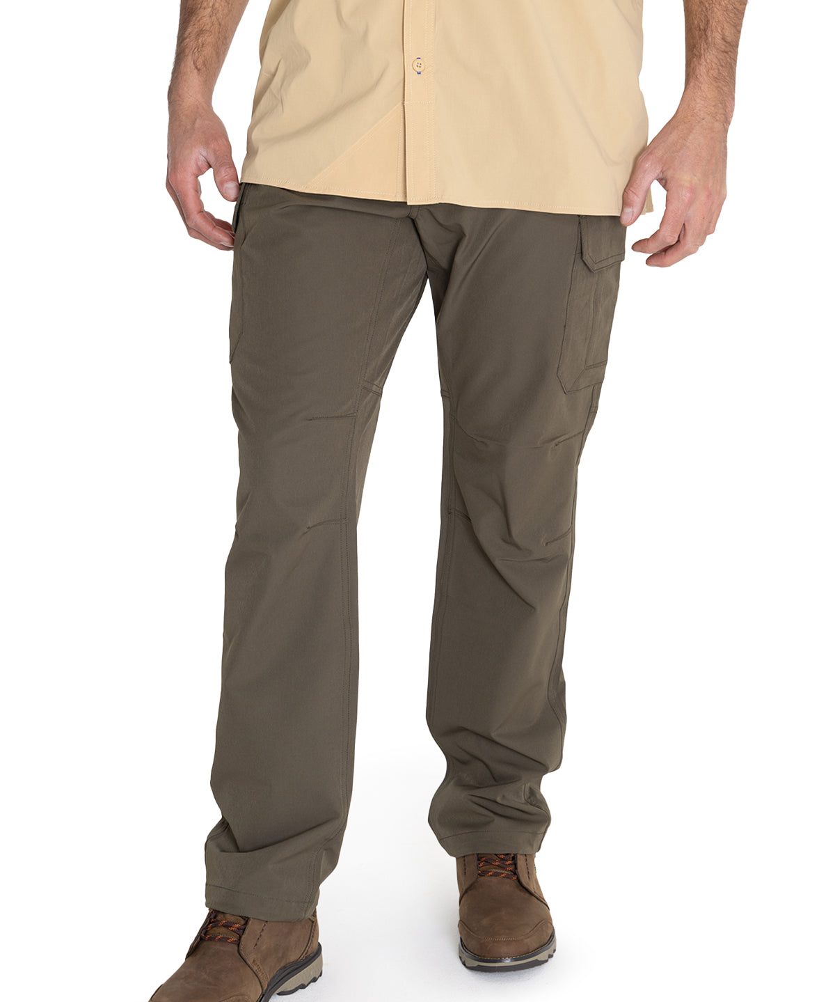 Pantalón Fibras Recicladas Hombre Hike Verde Oscuro Rockford