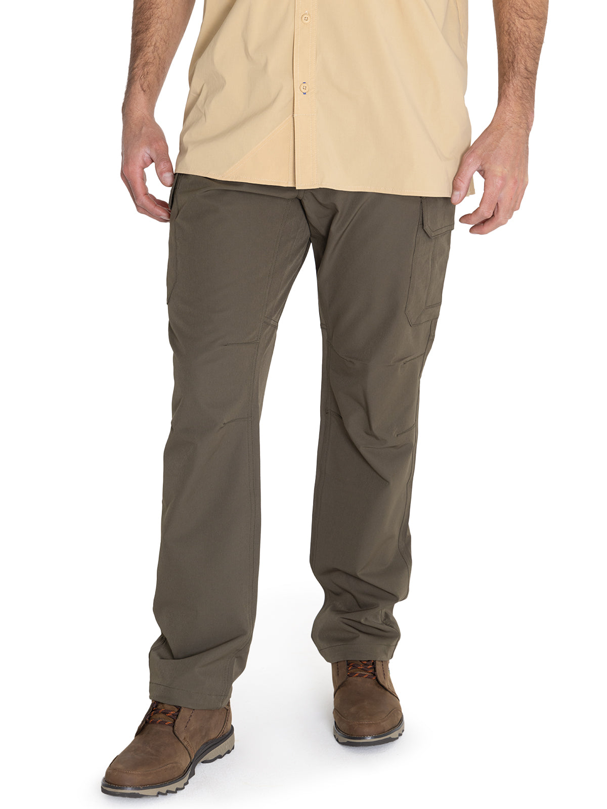 Pantalón Fibras Recicladas Hombre Hike Verde Oscuro Rockford