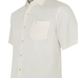 Camisa Tencel Hombre Aveiro Blanco Rockford