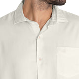 Camisa Tencel Hombre Aveiro Blanco Rockford