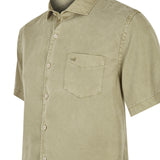 Camisa Tencel Hombre Aveiro Verde Rockford