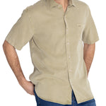 Camisa Tencel Hombre Aveiro Verde Rockford