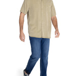 Camisa Tencel Hombre Aveiro Verde Rockford