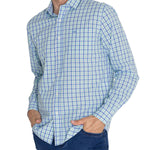 Camisa Algodón Orgánico Hombre Lighter Azulino Rockford