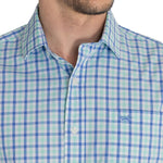 Camisa Algodón Orgánico Hombre Lighter Azulino Rockford