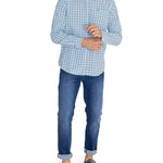 Camisa Algodón Orgánico Hombre Lighter Azulino Rockford