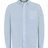Camisa Algodón Orgánico Hombre Lighter Celeste Rockford