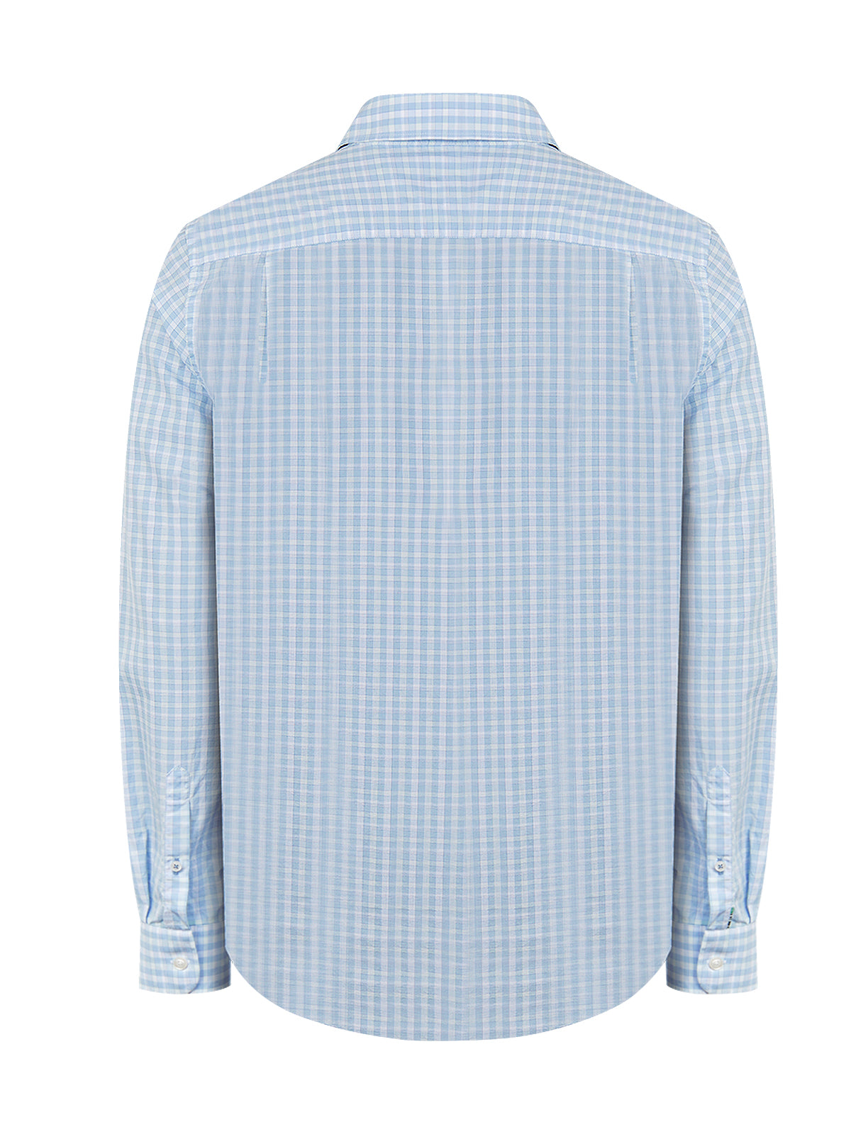 Camisa Algodón Orgánico Hombre Lighter Celeste Rockford