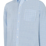 Camisa Algodón Orgánico Hombre Lighter Celeste Rockford