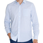 Camisa Algodón Orgánico Hombre Lighter Celeste Rockford
