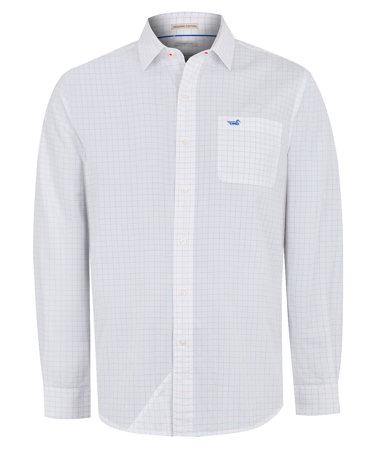 Camisa Algodón Orgánico Hombre Lighter Blanco Rockford