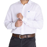 Camisa Algodón Orgánico Hombre Lighter Blanco Rockford