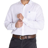 Camisa Algodón Orgánico Hombre Lighter Blanco Rockford