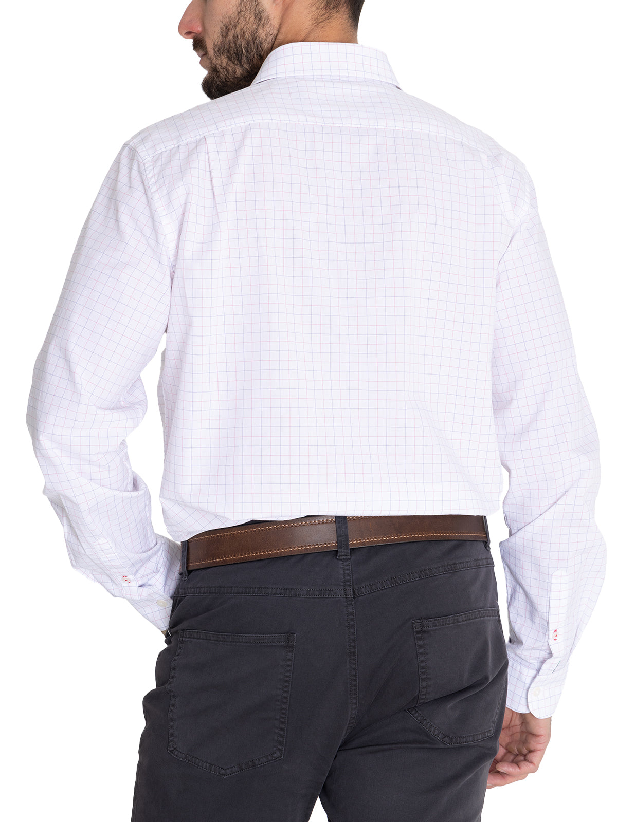 Camisa Algodón Orgánico Hombre Lighter Blanco Rockford
