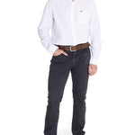 Camisa Algodón Orgánico Hombre Lighter Blanco Rockford