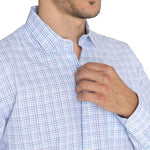 Camisa Algodón Orgánico Hombre Lighter Azul Rockford