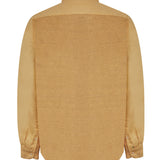 Camisa Lino Orgánico Hombre Linenpro Café Rockford