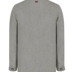 Chaqueta Lino Orgánico Hombre Fornillo Verde Oscuro Rockford