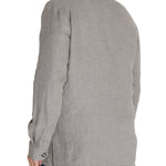 Chaqueta Lino Orgánico Hombre Fornillo Verde Oscuro Rockford