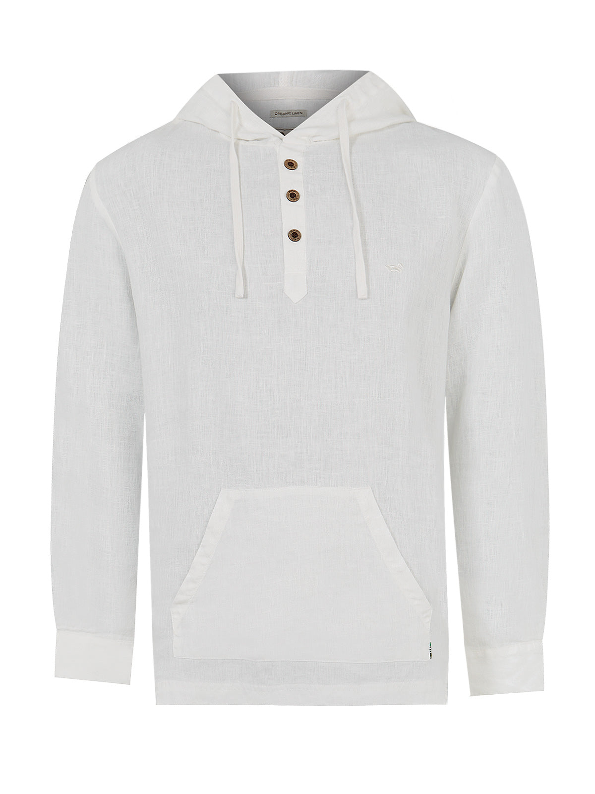 Polerón Lino Orgánico Hombre Linen Beige Rockford