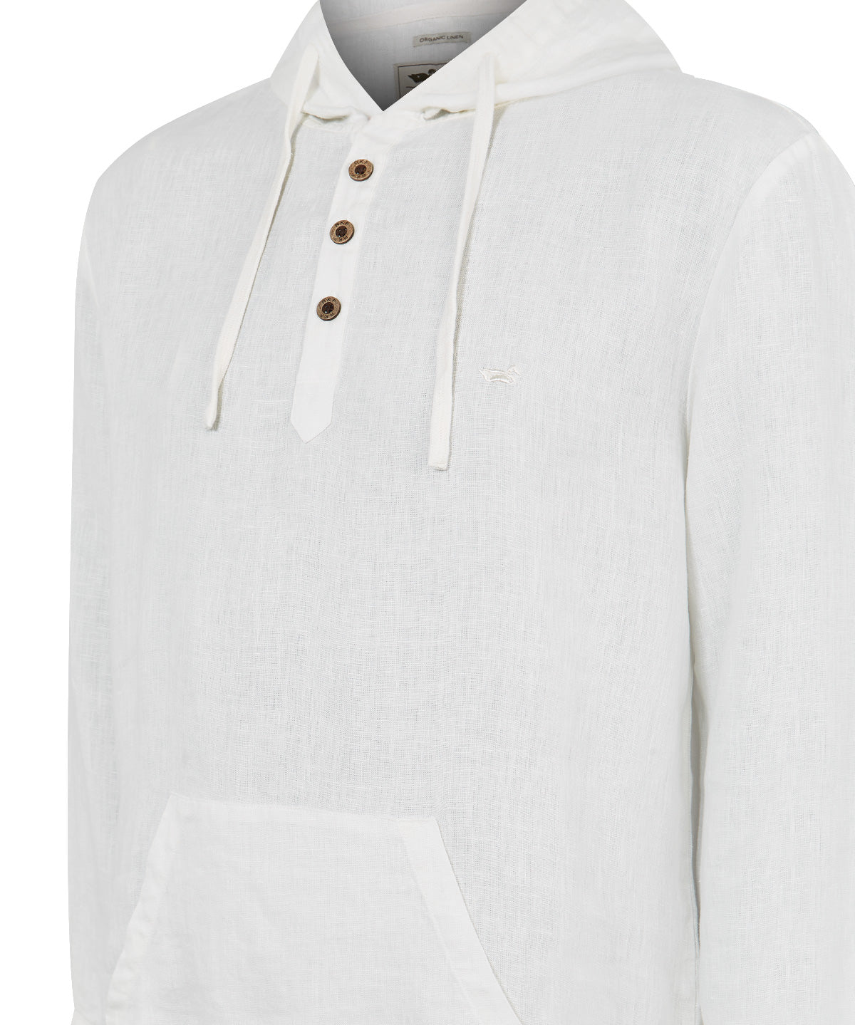 Polerón Lino Orgánico Hombre Linen Beige Rockford