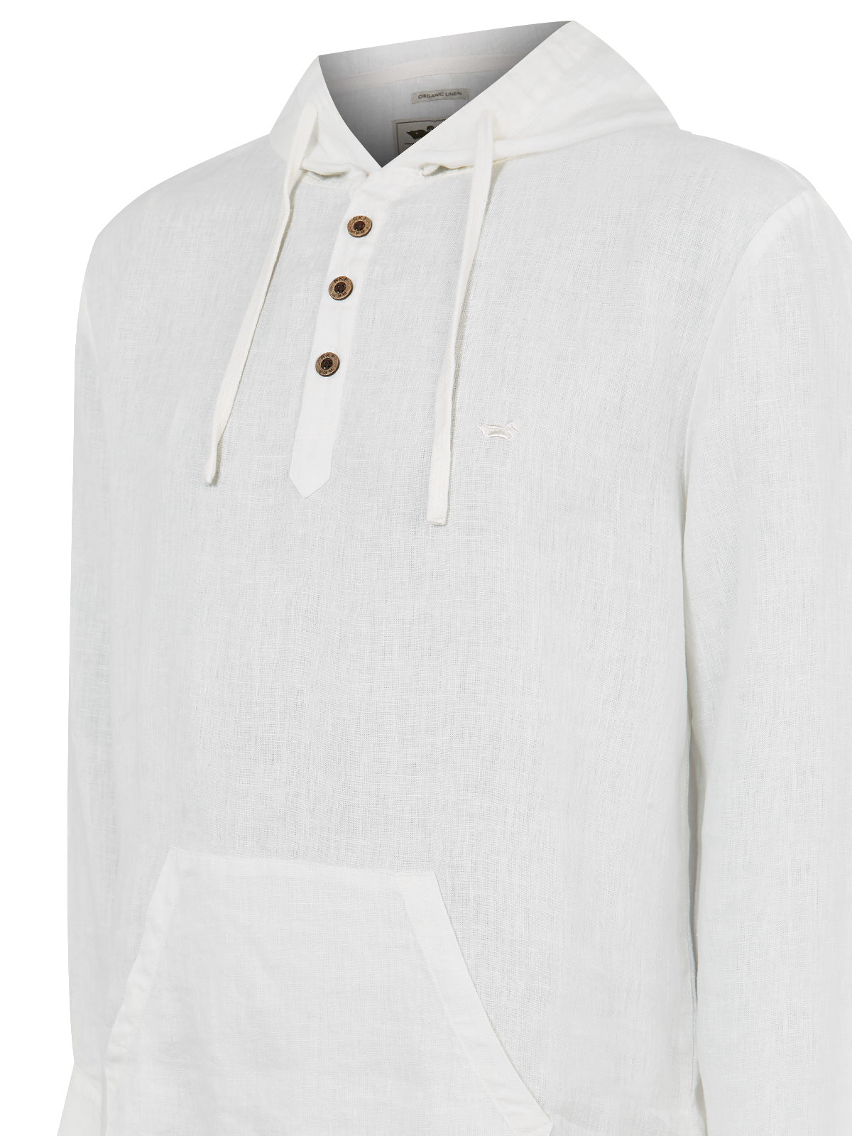 Polerón Lino Orgánico Hombre Linen Beige Rockford