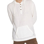 Polerón Lino Orgánico Hombre Linen Beige Rockford