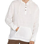 Polerón Lino Orgánico Hombre Linen Beige Rockford
