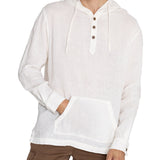 Polerón Lino Orgánico Hombre Linen Beige Rockford