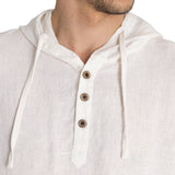 Polerón Lino Orgánico Hombre Linen Beige Rockford