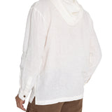 Polerón Lino Orgánico Hombre Linen Beige Rockford