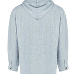 Polerón Lino Orgánico Hombre Linen Verde Rockford