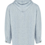 Polerón Lino Orgánico Hombre Linen Verde Rockford